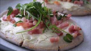 Low FODMAP Flammkuchen pita [upl. by Krystin]