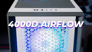 Gabinete Corsair 4000D Airflow análisis [upl. by Lledner]