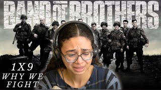 Band of Brothers 1x9 quotWhy We Fightquot REACTION [upl. by Etiam]