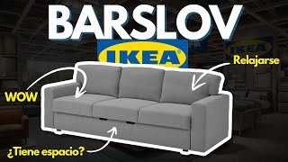 Opinión del sofá BARSLOV de IKEA ¿mejor que el KIVIK [upl. by Bobinette]