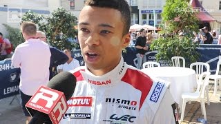 RACER Nissans Jann Mardenborough on Le Mans 2015 [upl. by Coke277]