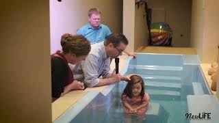 Aubreigh Campbell baptized in Jesus Name [upl. by Dara]