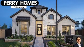 Exclusive Look Perry Homes Meridiana 2545W in Manvel TX [upl. by Kaazi]