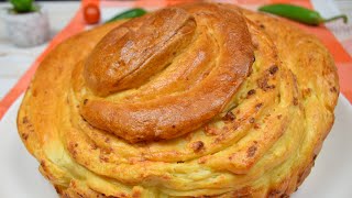 Bread Recipe  Butter Bread with cheese  Cruffin Bread [upl. by Amek]