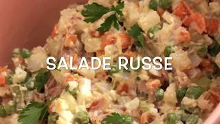 Salade russe aux miettes de thon et de saumon [upl. by Giarg]