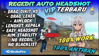 NEW UPDATE‼️REGEDIT AUTO HEADSHOT FF MAX amp FF BIASA 100WORK ANTI BANNEDNO BLNO SERVER CHEAT 2024✓ [upl. by Aranaj]