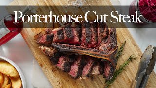 Cooking the BIGGEST STEAK CUT Porterhouse Cut Steak SHORTS [upl. by Heise]