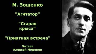 Михаил Зощенко quotАгитаторquot quotСтарая крысаquot quotПриятная встречаquot [upl. by Auod]