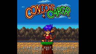 Congos Caper  Super Nintendo Entertainment System  Title Screen [upl. by Mlohsihc]