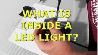 What is inside a LED light [upl. by Bohlen]