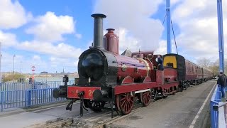 Britains OLDEST working steam loco GREAT day at Ribble Steam Railways Gala 24th March 2024 [upl. by Petua230]