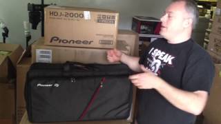 PIONEER DJCSC5 Soft Case Bag Backpack for DDJSX DDJT1 DDJS1  agiprodjcom [upl. by Daenis426]