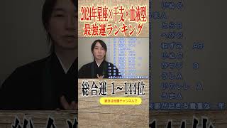 2024年星座×干支×血液型最強運ランキング【総合運1～144位】 2024年運勢 [upl. by Neelhtak15]