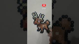 Stantler Beads pixelartist perlerbead pixelart pokemon stantler [upl. by Eoin610]