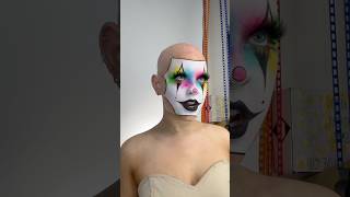 How to do a transition for a CRAZY NEON CLOWN MAKEUP LOOK [upl. by Muna379]