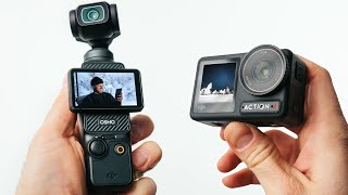 DJI Pocket 3 vs DJI Osmo Action 4  Watch before you BUY [upl. by Raouf198]