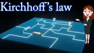 kirchhoffs law  Kirchhoffs current law  3d visual explanation  Physics 12th class [upl. by Enilrahc]