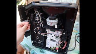 EQ300 Siemens with broken plastic component Repair How to fix EQ300 coffee machine [upl. by Hailed301]