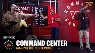 Riding the Coaching Carousel and Mock Draft Madness  Command Center  Washington Commanders [upl. by Trev]