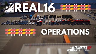 REAL OPERATIONS V16  Gameplay Clip  TruckersMP [upl. by Portland946]