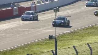 DTM Finale 2014 Hockenheim  Porsche Carrera Cup Start [upl. by Aramac]