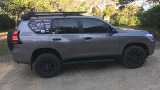 MY VEHICLE SET UP for TOURING AUSTRALIA  2022 TOYOTA PRADO GX [upl. by Ginsberg]