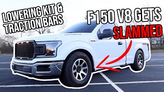 Lowering My 2018 F150 V8 For Better Traction At The Dragstrip VAS 35 Traction Bars [upl. by Elay963]