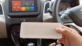 2019 WagonR  Connecting BLUETOOTH Speaker and AUDIO System Review in HINDI  TTG [upl. by Eiramanitsirhc]