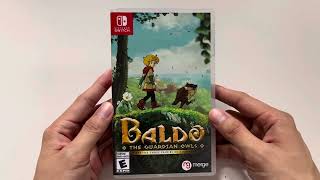 Baldo The Guardian Owls Nintendo Switch Unboxing [upl. by Herbst910]