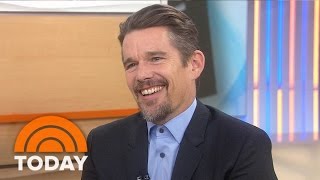 Ethan Hawke Why I Wanted To Bring Back The Western With ‘In A Valley Of Violence’  TODAY [upl. by Sadnac]