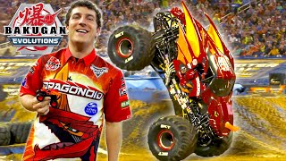 Dragonoid Monster Truck Driver Shows How To Backflip Bakuganstyle 🔥 Monster Jam Toys [upl. by Boyce796]