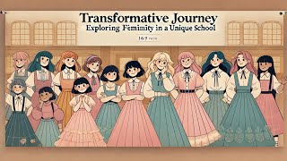 Transformative Journey Exploring Femininity in a Unique School 🌸👗  Sissy Boy  Crossdressing mtf [upl. by Yzzo794]