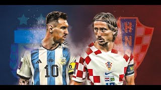 Argentina vs Croacia  El pase a la final [upl. by Hillel]