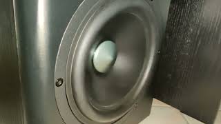 Edifier S351DB  Short woofer excursion [upl. by Neesay720]