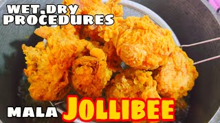 paano magluto ng wet dry proceduresmala Jollibee ang datingan recipe wetdryprocedures [upl. by Aivek]