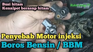 Penyebab BBM boros di motor injeksi Ganti alat ini [upl. by Maurita]