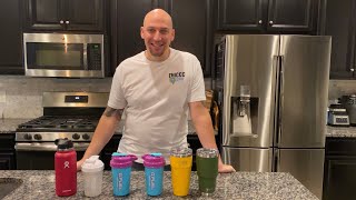 G Fuel metal shaker vs Yeti and Hydro Flask ice test [upl. by Biel]