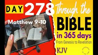 2024  Day 278 Through the Bible in 365 DaysquotO Taste amp Seequot Daily Spiritual Food 15 minutes a day [upl. by Nirb]