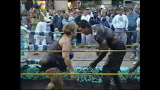 1997 Eagles Mud Wrestling  Luzerne County Fair [upl. by Eerual435]