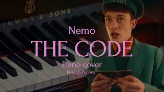 Nemo  The Code  Piano cover  Eurovision 2024 winner🇨🇭 [upl. by Nolyarg]