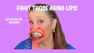 GET BIGGER VOLUMINOUS LIPS GLOSS REVIEWS HELP THOSE MATURE AGING LIPS [upl. by Aneladgam]