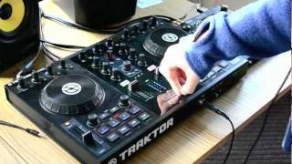 Caution DJ Cutting with House Part 3 with the Traktor Kontrol S2 [upl. by Weitman399]