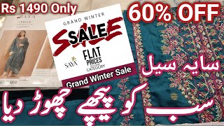 Saya Grand Winter Sale 60 OFF  Saya Winter Sale 2024 [upl. by Naired]