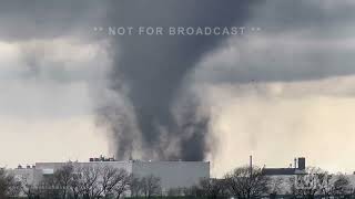 04262024 Lincoln NE  Close Range Tornado [upl. by Jair]