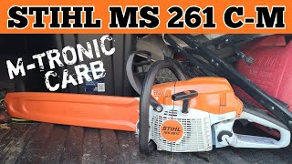 Stihl MS 261 CM Gear Review and Real Test [upl. by Warrenne]