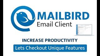 Mailbird Email Client Review and Features  Increase Productivity  Best Rated Email Client [upl. by Paulson]