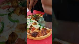 Pizza cutting  royal tandoori paneer pizza  pizza recipe  becdos pizza  Tonys Travel Talescope [upl. by Calvin]