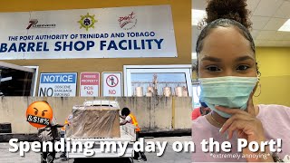 Come with me to clear commercial boxes in Trinidad VLOG [upl. by Ttezil]