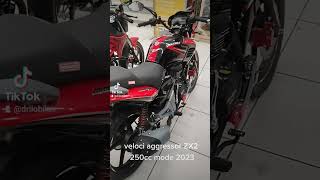 ya nos faltava un video de esta veloci aggressor ZX2 250cc 2023 [upl. by Mikeb338]