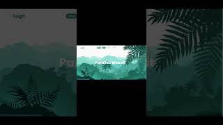 Parallax Website using HTML CSS and JavaScript shorts viralvideo coding [upl. by Allbee]